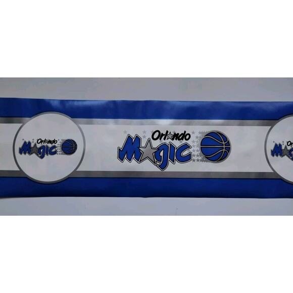 Teamworks Wall covering Pre-pasted Wall Border - Orlando Magic - 5 Yds - 7 in - Picture 1 of 4
